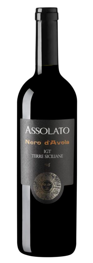 'Assolato' Nero d'Avola - IGT Terre Siciliane vinho tinto italiano