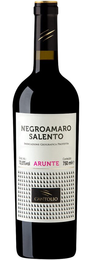 'Arunte' Negroamaro vinho tinto italiano