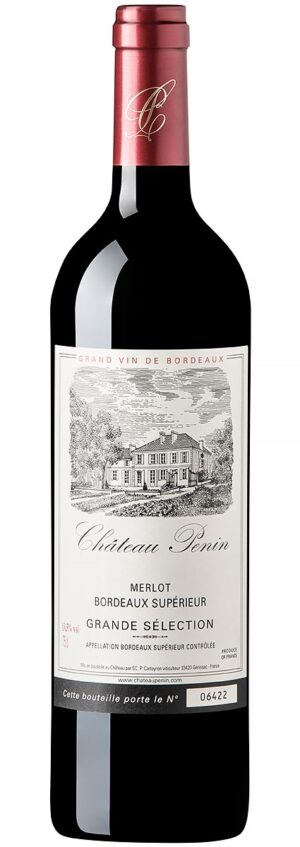 Château Penin Grande Sélection Bordeaux Supérieur vinho francês