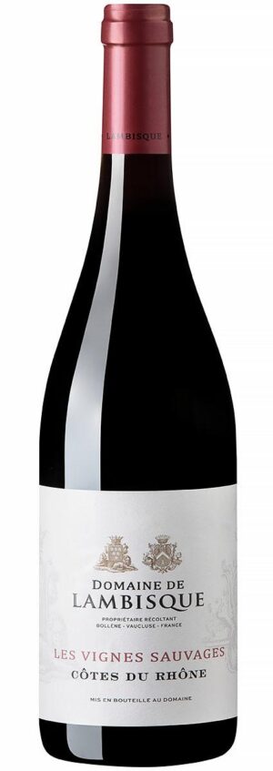 Vinho tinto Domaine de Lambisque - Les Vignes Sauvages Côtes du Rhône